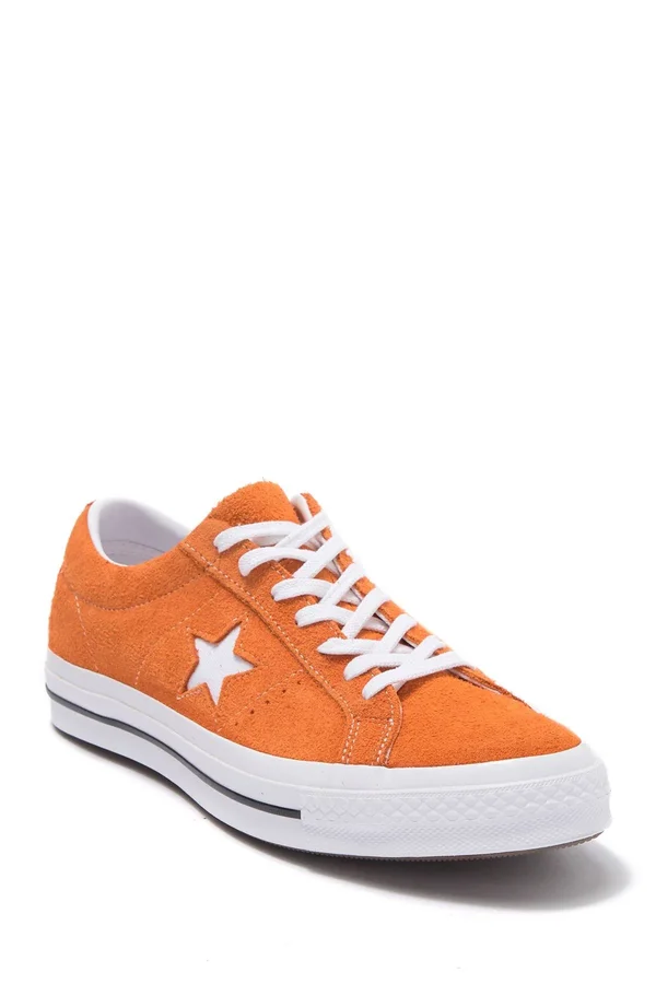 Converse One Star Ox - Bold Mandarin/White