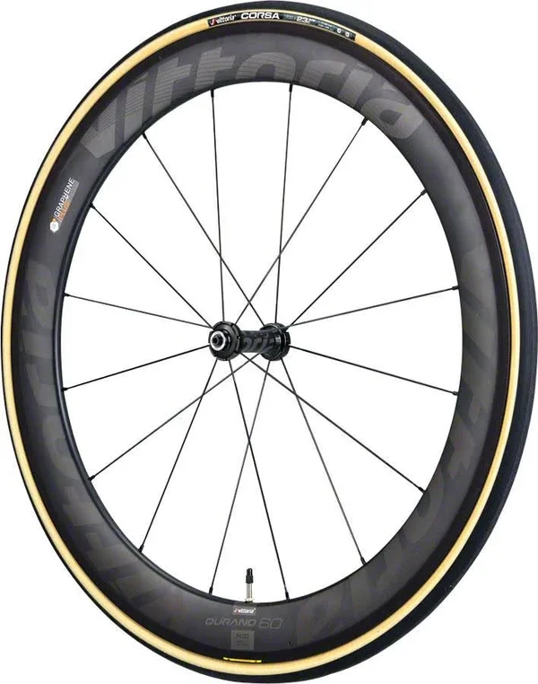 Vittoria Corsa G+ Tire: Tubular - 700x23c Black/Tan