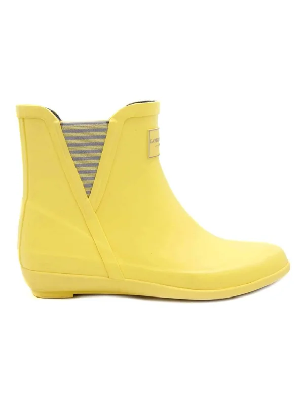 London Fog Women's Piccadilly Rain Boot - Black Dot