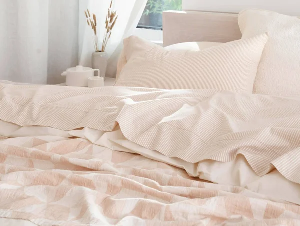 Coyuchi, Pismo Organic Blanket Twin Fog