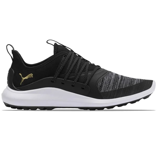 Puma Ignite NXT Solelace Men's Golf Shoes - 8.5 - Black/Gold