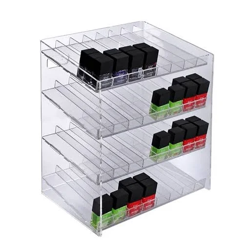 Azar Displays 222684 - 32 Compartment Cosmetic Display, 12x22W x 14.5x22H x 8.5x22D, CLR, 1 PC