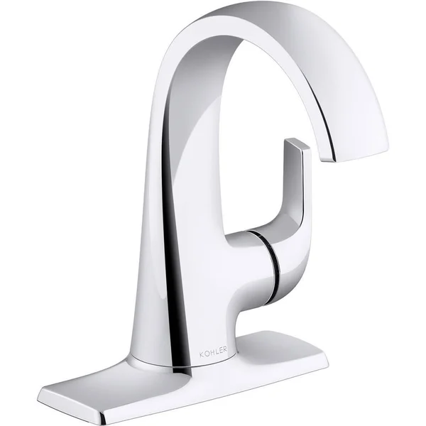 cursiva Single-Handle Bathroom Sink Faucet