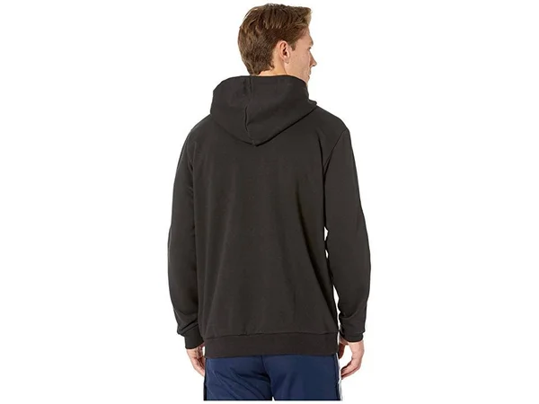 Adidas Originals Men's 3-Stripes Full Zip Hoodie - Black, Small