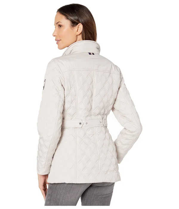 Vince Camuto 28x22 Quilted Jacket, MD (US 8-10) One Size, Beige