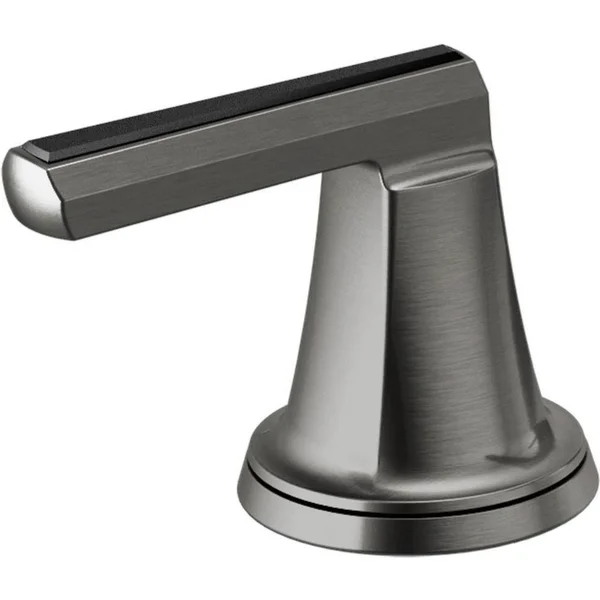 Brizo HL698-SLBC Levoir Roman Tub Lever Handle Kit - Brilliance Luxe Stainless, Black Crystal