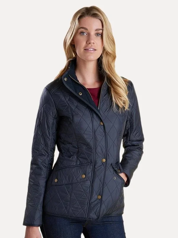 Barbour Cavalry Polarquilt Jacket - Navy