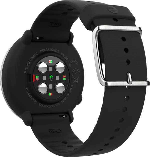 Polar Ignite - Fitness Watch, Black-Silver