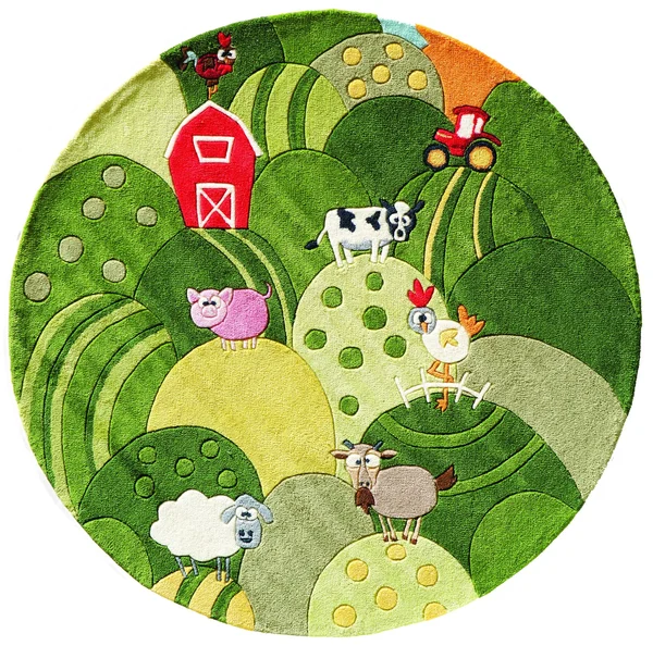 Momeni Lil Mo Whimsy Area Rug - Grass, 2& x 3&