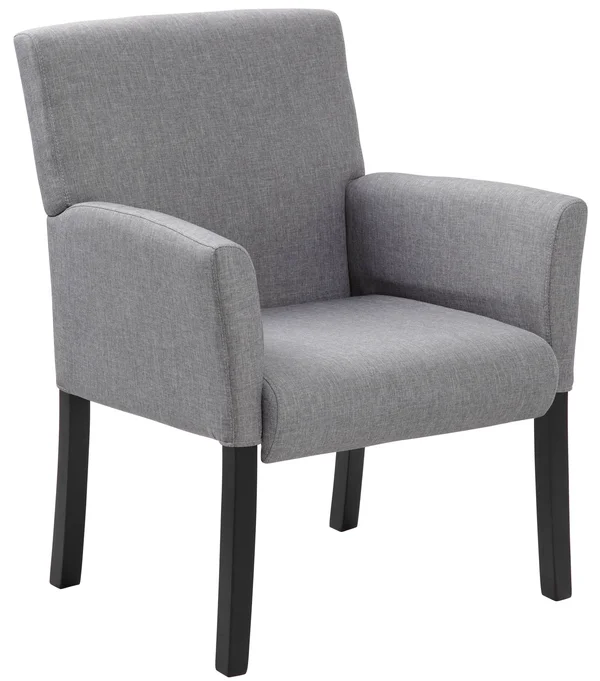Boss Office Products Contemporary Guest Chair, Gray