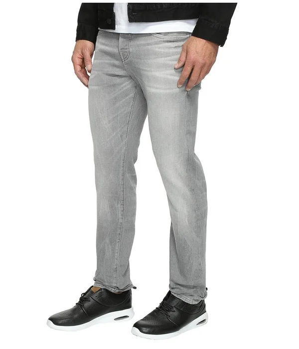 Scotch & Soda - Ralston Sand and Stone Grey Regular Slim Fit Jeans - Denim, Grey, 33/32 - Grey/Grey