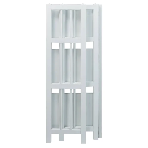 Casual Home 3-Shelf Folding Bookcase 14x22 Wide - White