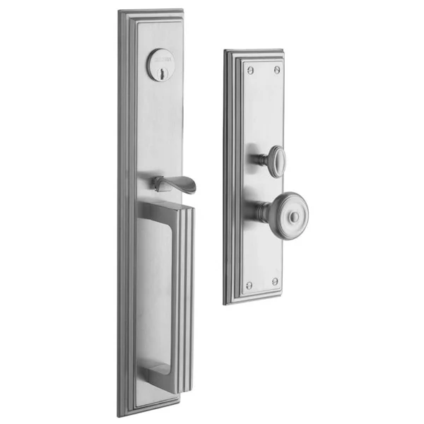 Baldwin 6542.ENTR Tremont Single Cylinder Mortise Handleset Trim Set Satin Chrome