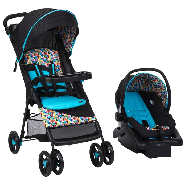 Babideal Compact Baby Stroller & Infant Car Seat, Pixelray (Open Box)