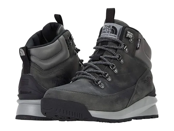 The North Face Men's Back-To-Berkeley Mid WP Boot - 7.5 - Zinc Grey/TNF Black