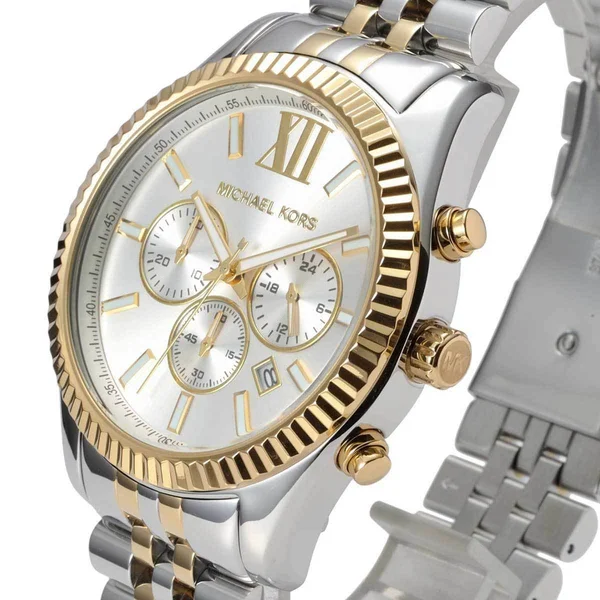 Michael Kors Men's Lexington Two Tone Watch MK8344
