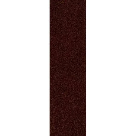 Home Queen Solid Chocolate Color Custom Size Runner 2& x 12& - Area Rug - Brown