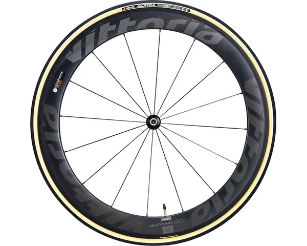 Vittoria Corsa G+ Tire: Tubular - 700x23c Black/Tan