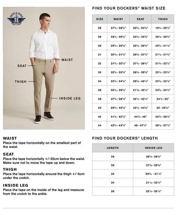 Dockers Alpha Jean Cut Khakis - Slim Fit Pants, Men's, White 30 x 30