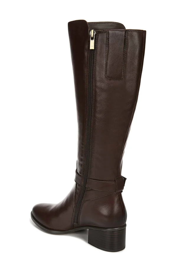 Naturalizer Demetria Wide Calf 11 Women's Chocolate