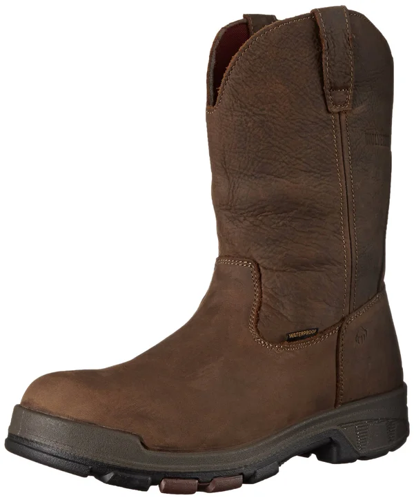 Wolverine Men's Cabor Waterproof Wellington Boot - 7 - Dark Brown