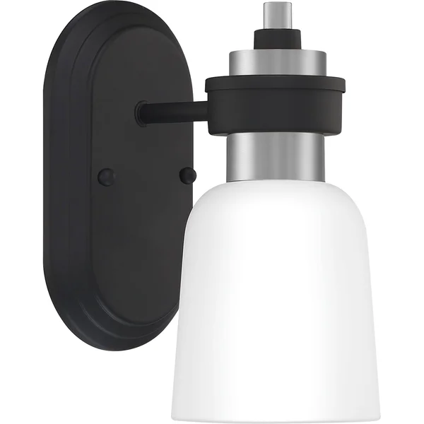 Quoizel 1 Light Conrad Wall Sconce Brushed Nickel