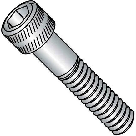 Socket Cap Screw - 5/16-18 x 2-1/2x22 - Steel Alloy - Thermal Black Oxide - PT - UNC - 100 Pk