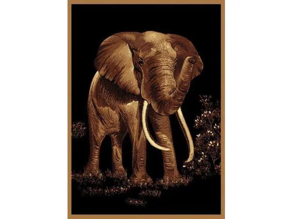 United Weavers Legends Elephant Multi 5&3x22 x 7&2x22 Area Rug