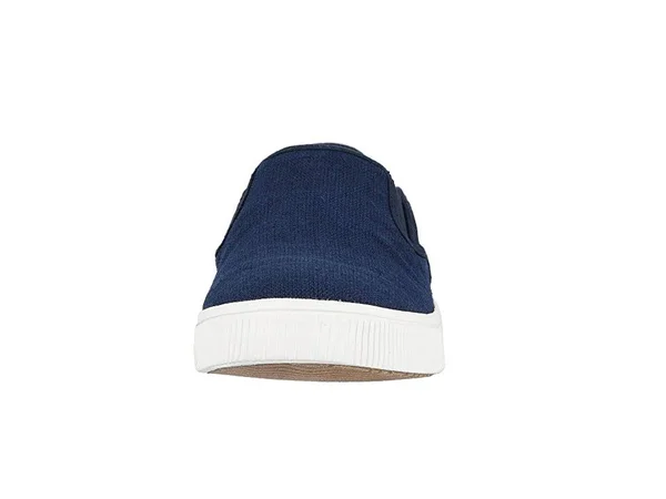 Toms Navy Heritage Canvas Men's Baja Slip-Ons Shoes