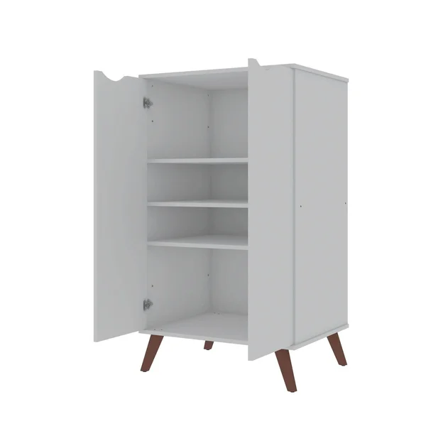 Manhattan Comfort 20Pmc1 Hampton Shoe Closet - White