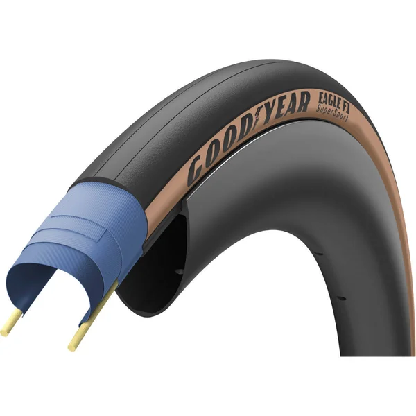 Goodyear Eagle F1 Supersport Road Tyre - 700c - Black-Tan