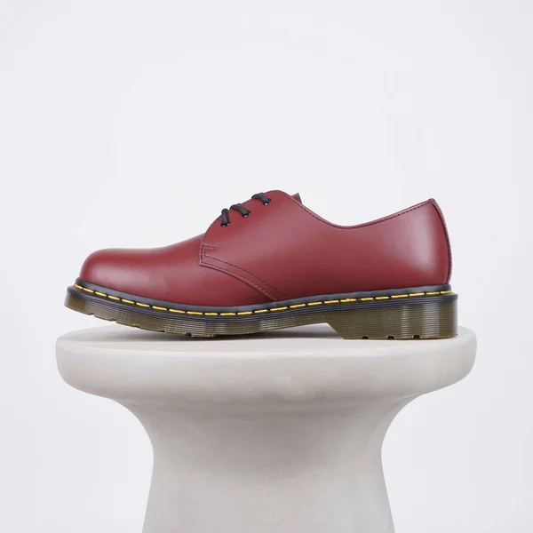 Dr Martens 1461 Smooth Shoes - Cherry Red