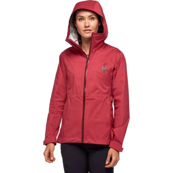 Black Diamond Stormline Stretch Rain Shell - Women's Wild Rose, Xs