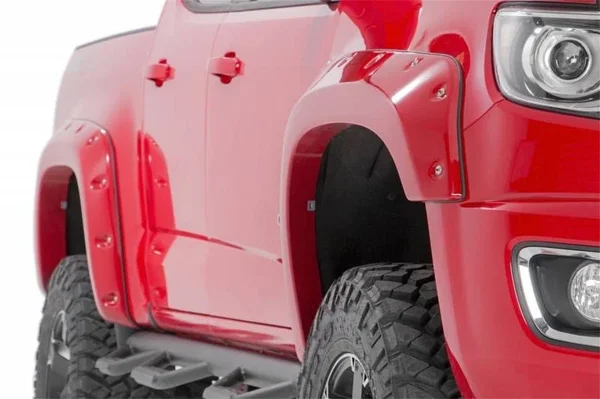 Rough Country F-C11512 Pocket Fender Flares w/ Rivets (6-foot Bed Models)
