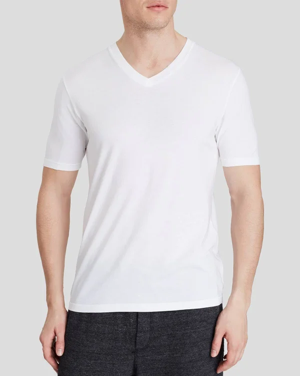 Goodlife Classic Supima Blend V-Neck T-Shirt White