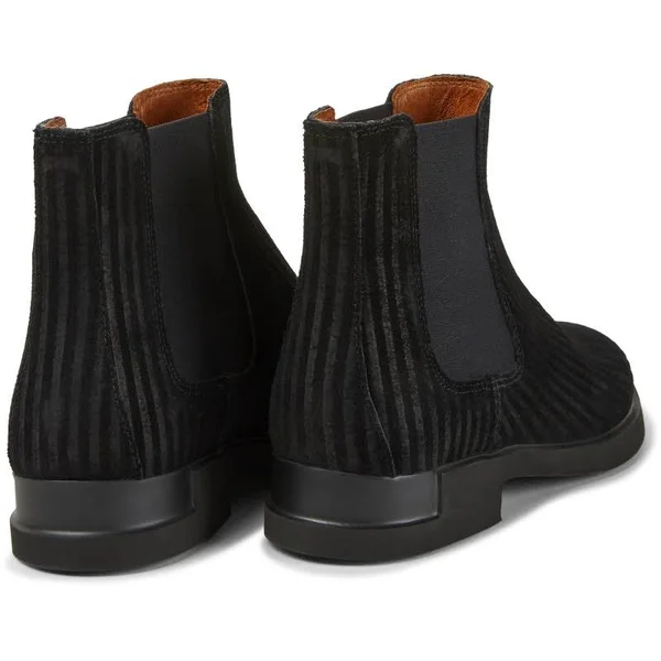 Camper Women Iman Nubuck Chelsea Boot - Black - EU 40
