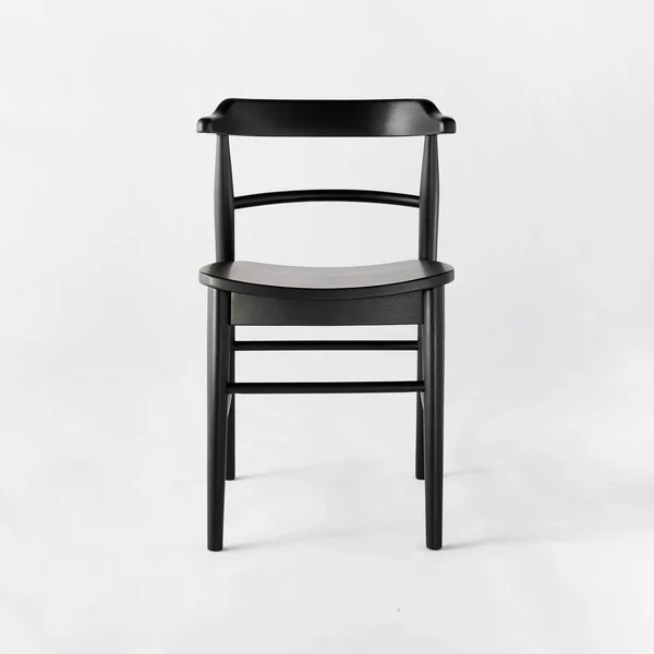 2pk Kaysville Curved Back Wood Dining Chair Black - Threshold Designed with Studio McGee