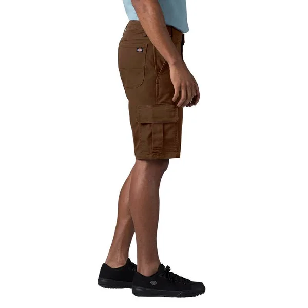 Dickies Men's 11 in. Duck Cargo Shorts - DX902, Timber Brown