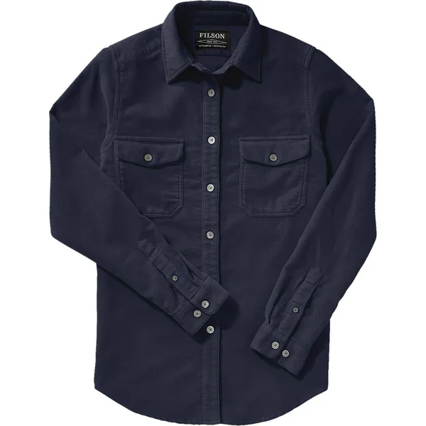Filson - Women's Navy Moleskin Shirt