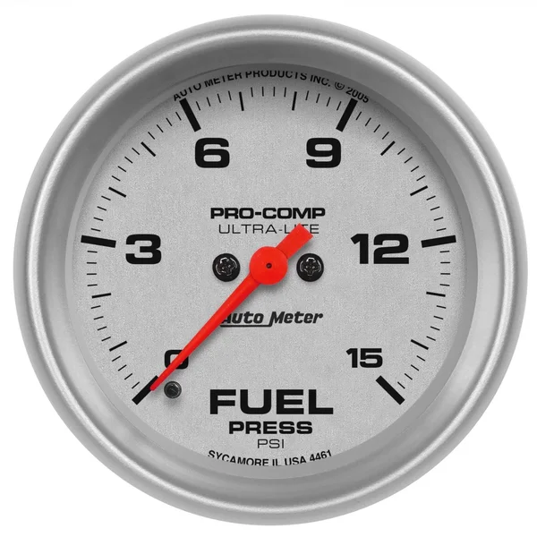 Autometer 4461 Ultra-Lite Electric Fuel Pressure Gauge