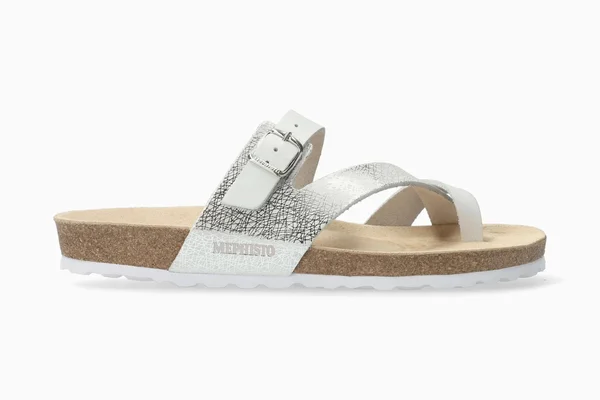 Women's Mephisto Nalia Sandal - Size: 5, White