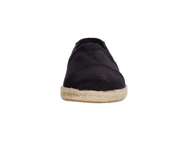 Toms Alpargata Rope Women's Espadrilles - Black Slubby Woven