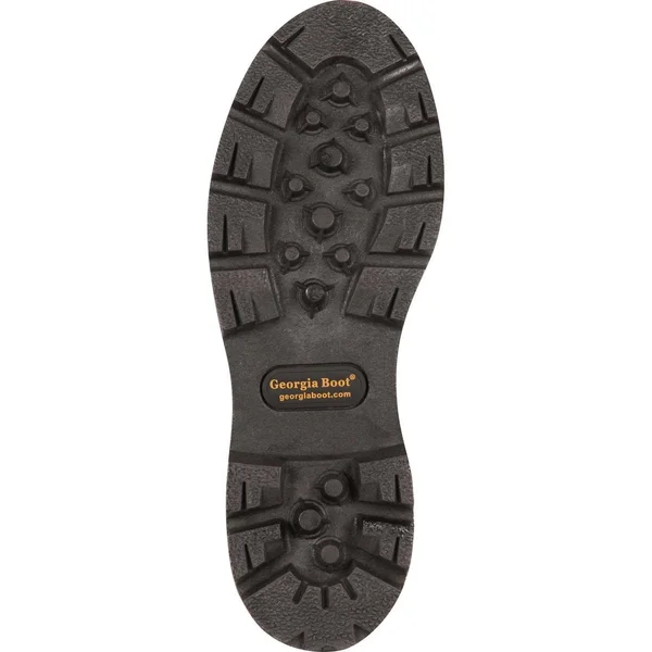 Georgia Boot Men's 6 in. Homeland Waterproof Work Boot, G106, Brown
