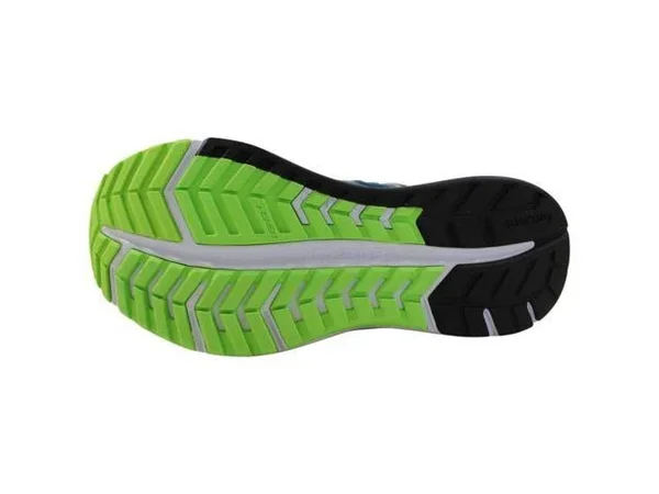 Saucony Men's Omni ISO (Wide) 2 Marine-Silver - 10