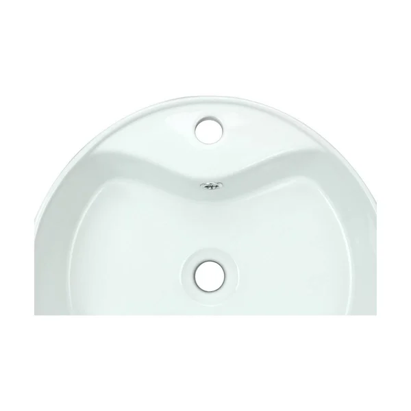 Renovators Supply Bathroom Vessel Sink White China Prescott Faucet Hole