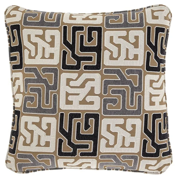 Tillamook Black/Tan/Gray Pillow (Set of 4)