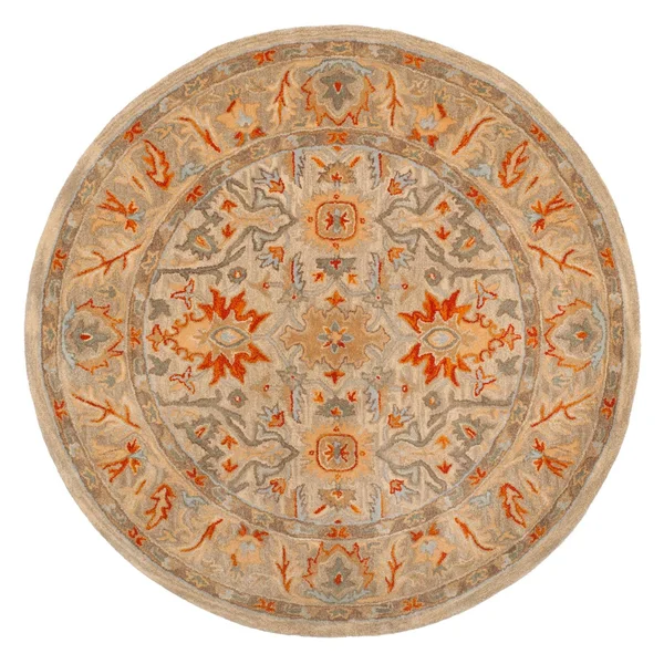 Safavieh Antiquity Beige/Multi 6 ft. x 6 ft. Round Area Rug
