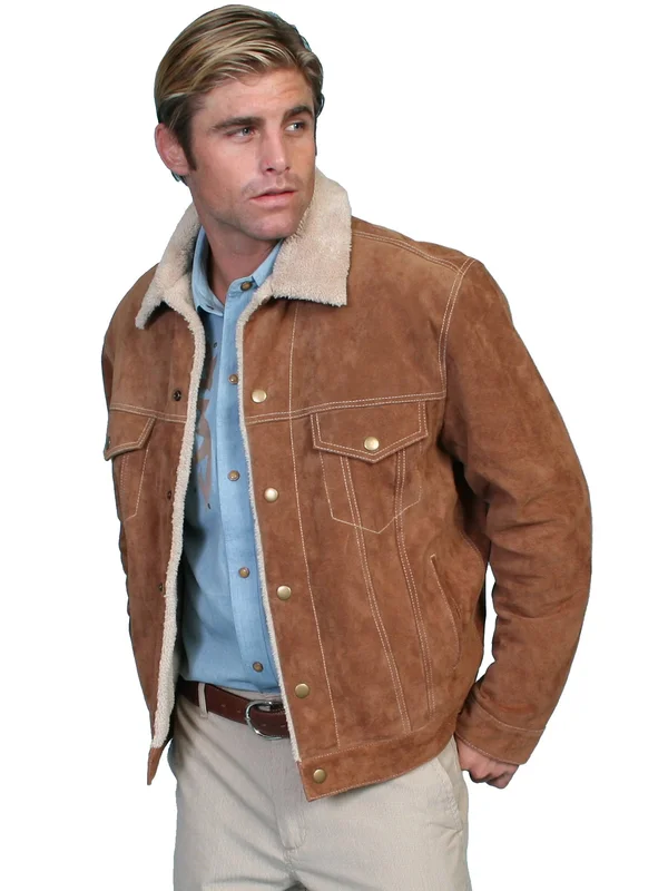 Scully Men's Boar Suede Western Jacket
