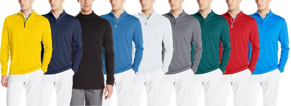 Adidas 3 Stripes Classic 1/4 Zip Golf Pullover 2017 Blast Blue Small