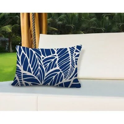 Outdoor Pillow Cover & Insert Bayou Breeze Color: Blue